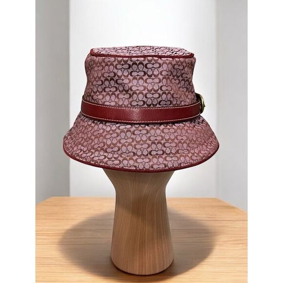 Y2K Coach FS2793 Mini Signature Crusher Hat Size P/S main image 7